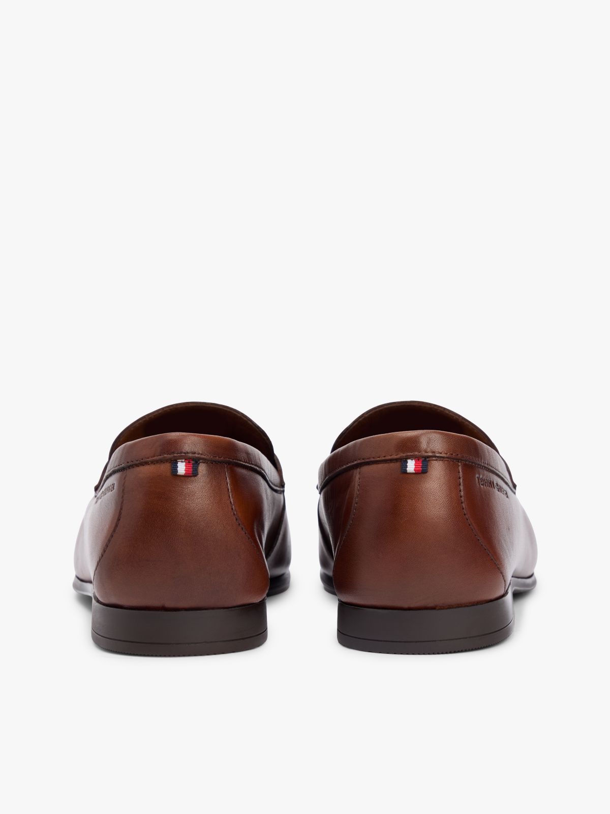Leather Flexible Loafers — Brown