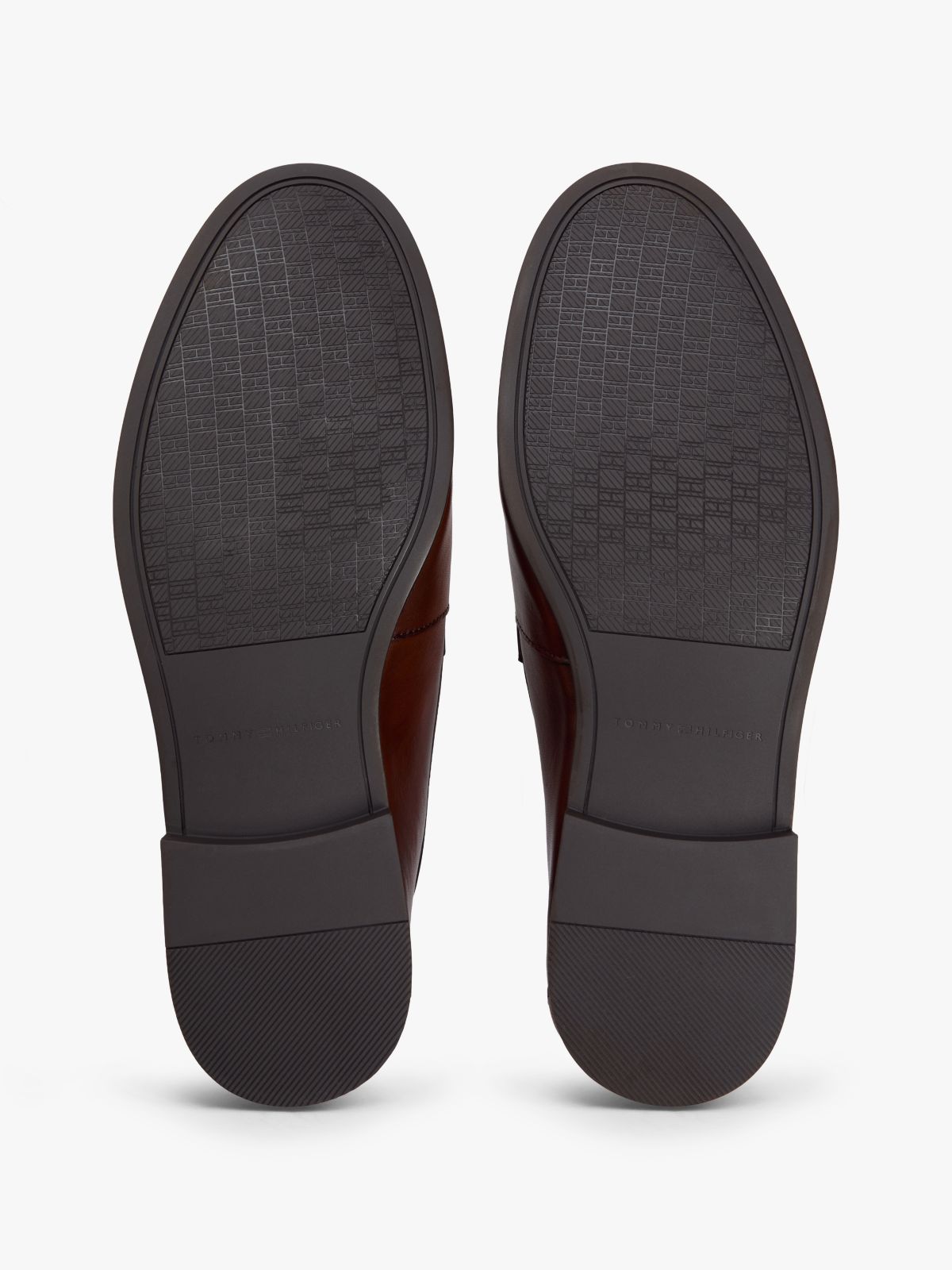 Leather Flexible Loafers — Brown