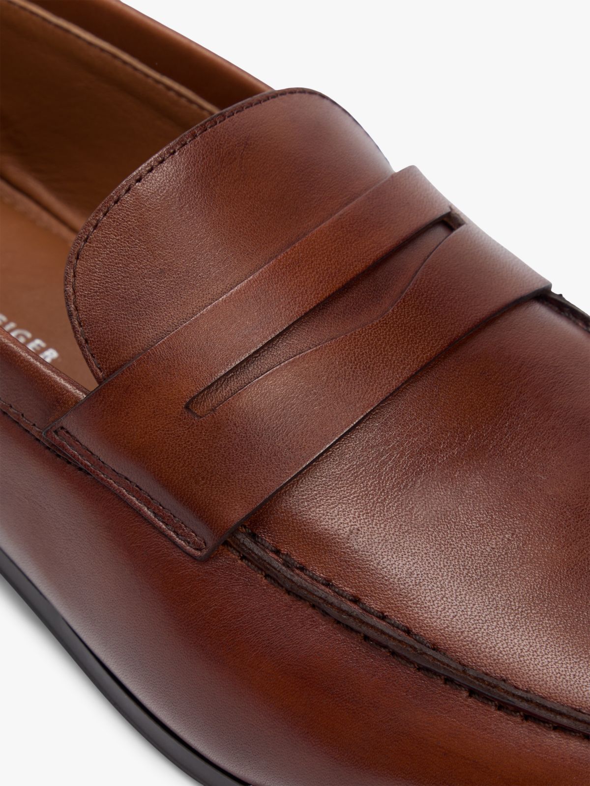 Leather Flexible Loafers — Brown