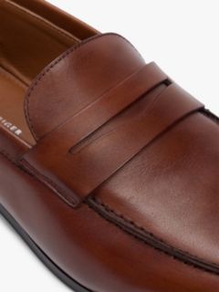 Leather Flexible Loafers — Brown 6