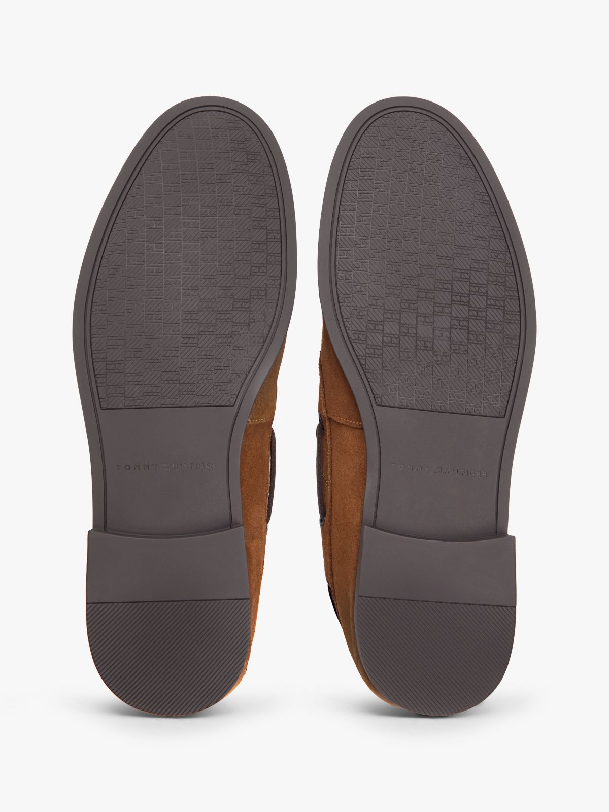 Suede Flexible Sole Boat Shoes — Brown
