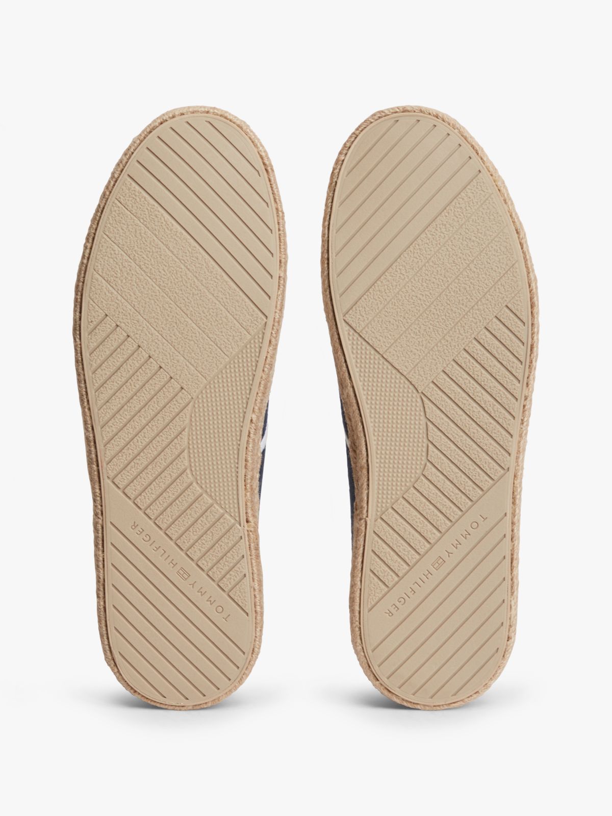 Canvas Espadrille Hybrid Trainers With Linen — Blue