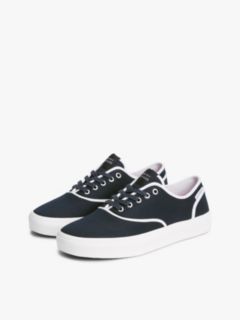 Canvas Cupsole Trainers — Blue 2