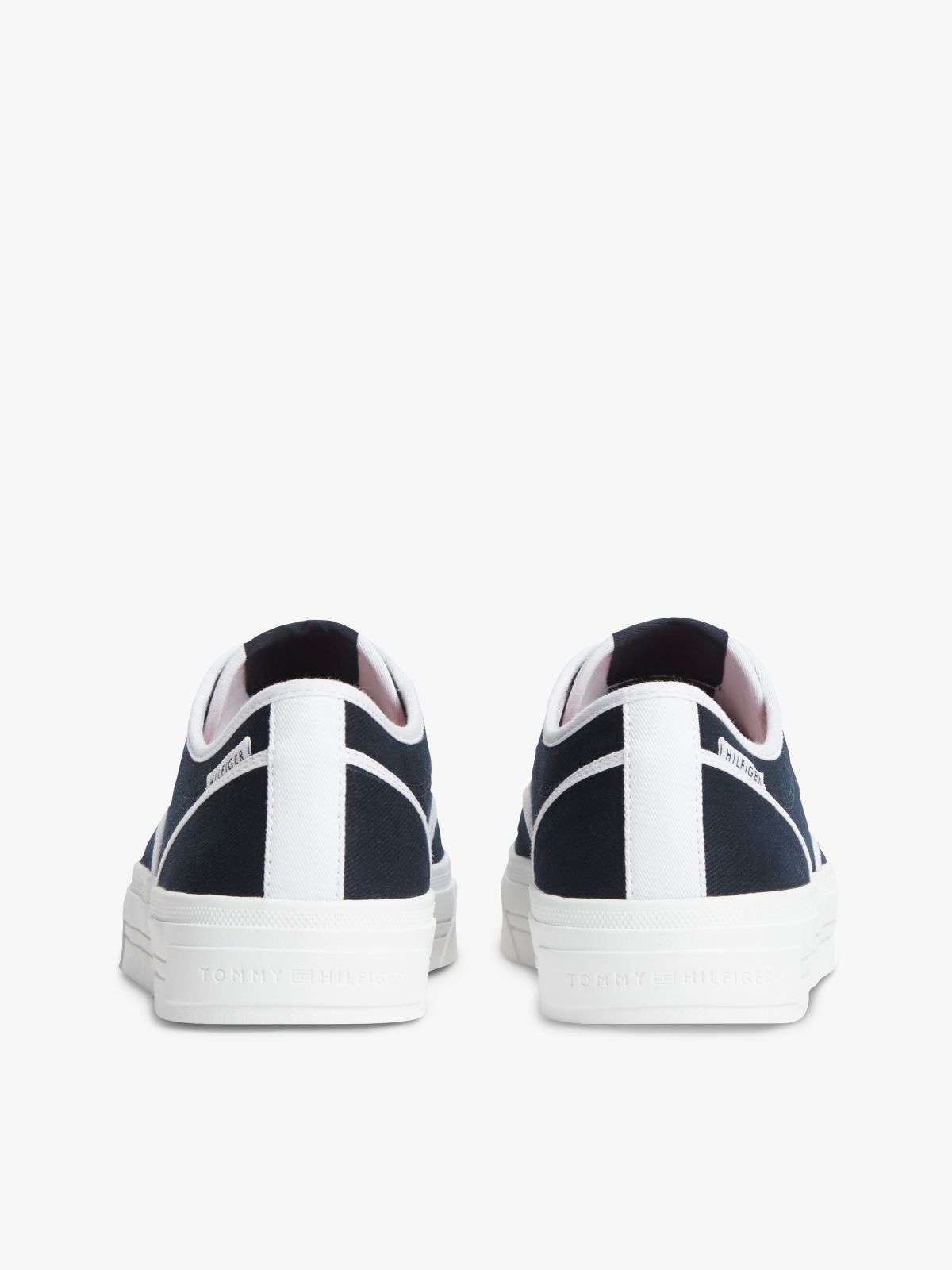 Canvas Cupsole Trainers — Blue