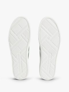 Canvas Cupsole Trainers — Green 5