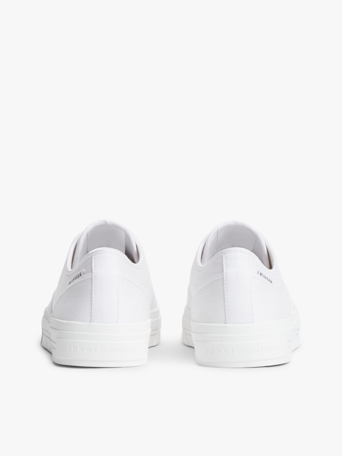 Canvas Cupsole Trainers — White