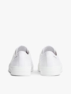 Canvas Cupsole Trainers — White 4