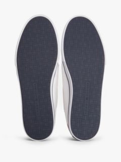 Canvas Boat Shoe Trainers — White 5