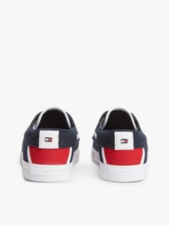 Canvas Boat Shoe Trainers — Blue 4