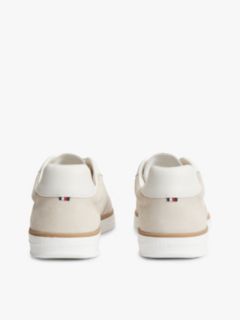 Luxe Suede Trainers — Beige 4