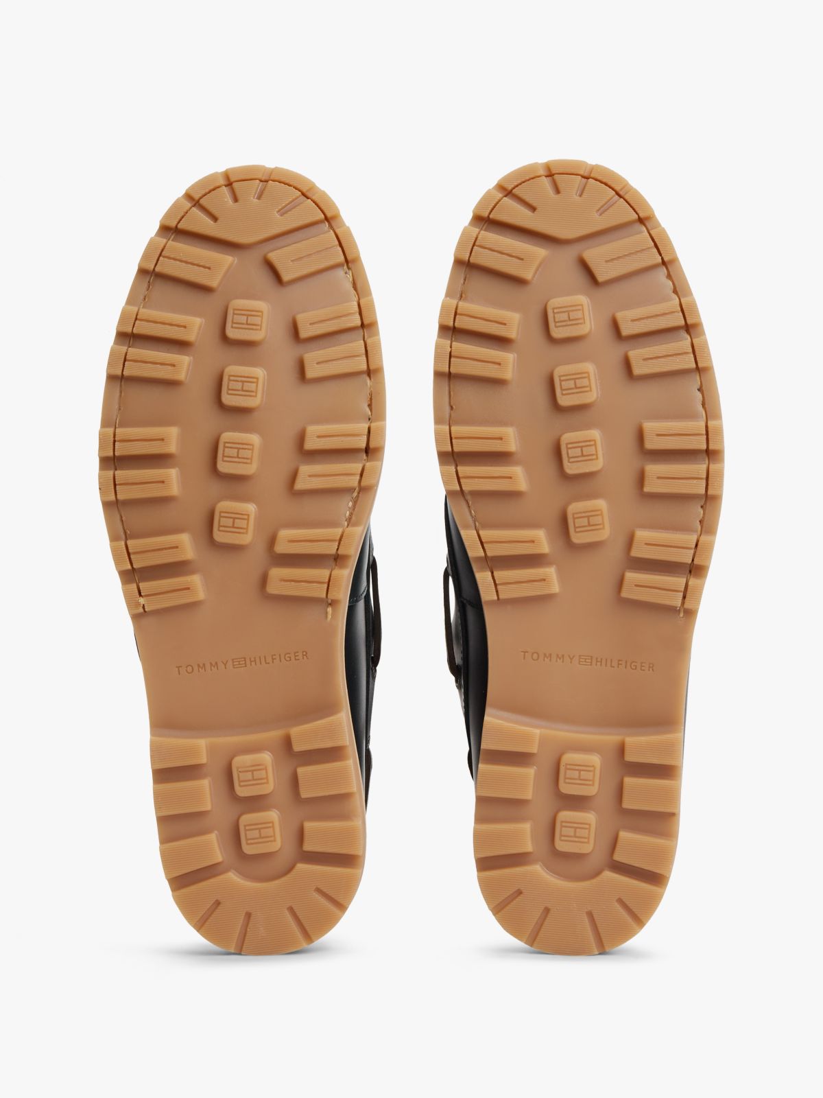 Leather Braided Boat Shoes — Blue
