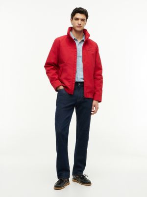 blue leather braided boat shoes for men tommy hilfiger