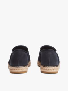 Knit Flexible Espadrilles — Blue 4