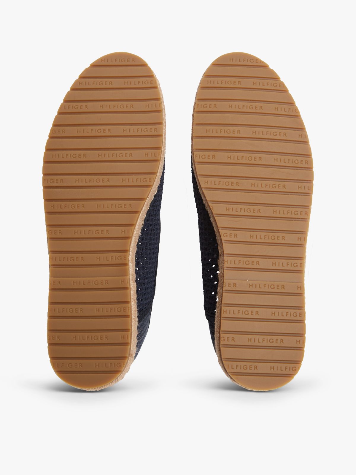 Knit Flexible Espadrilles — Blue