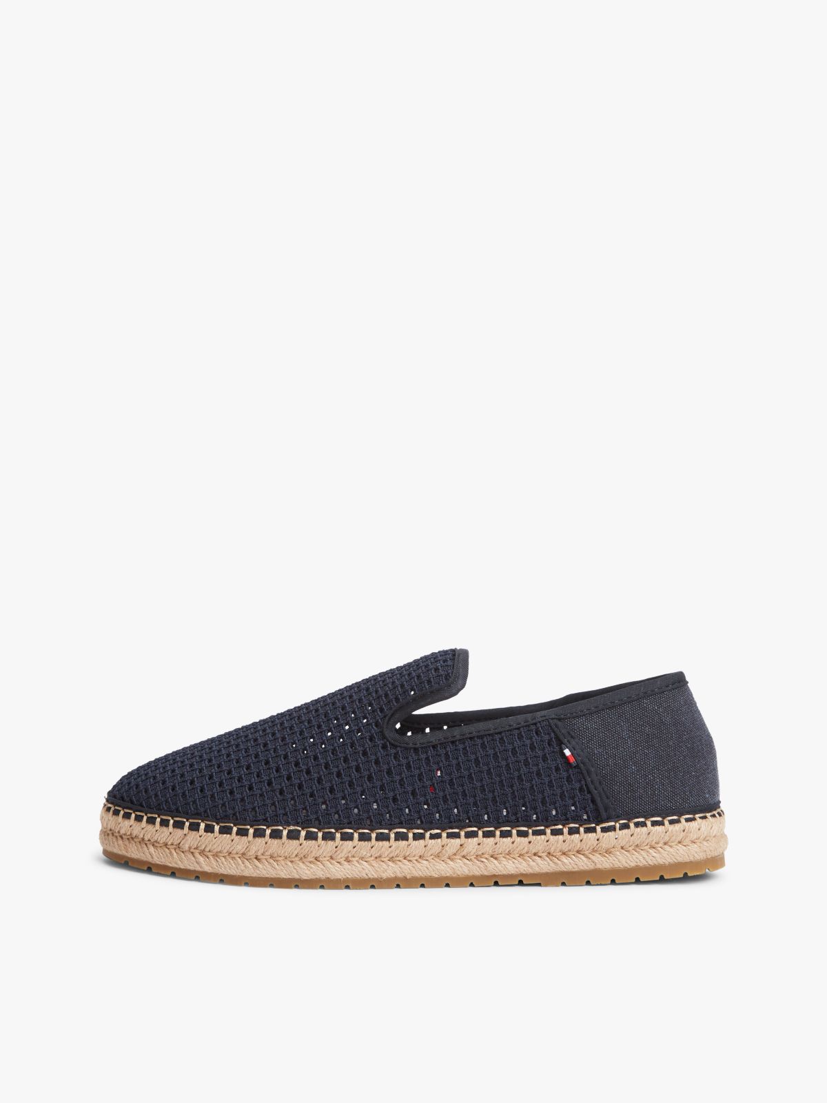 Knit Flexible Espadrilles — Blue