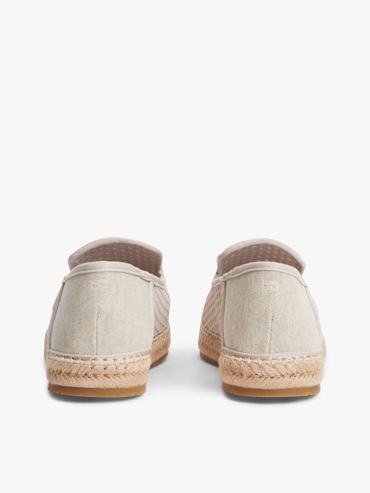 Knit Flexible Espadrilles — Beige