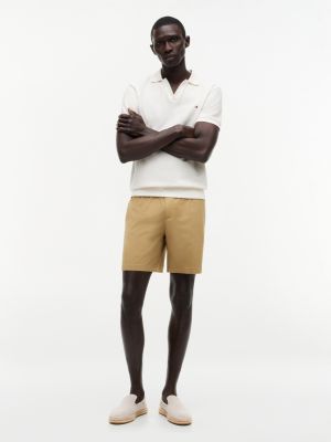 beige knit flexible espadrilles for men tommy hilfiger