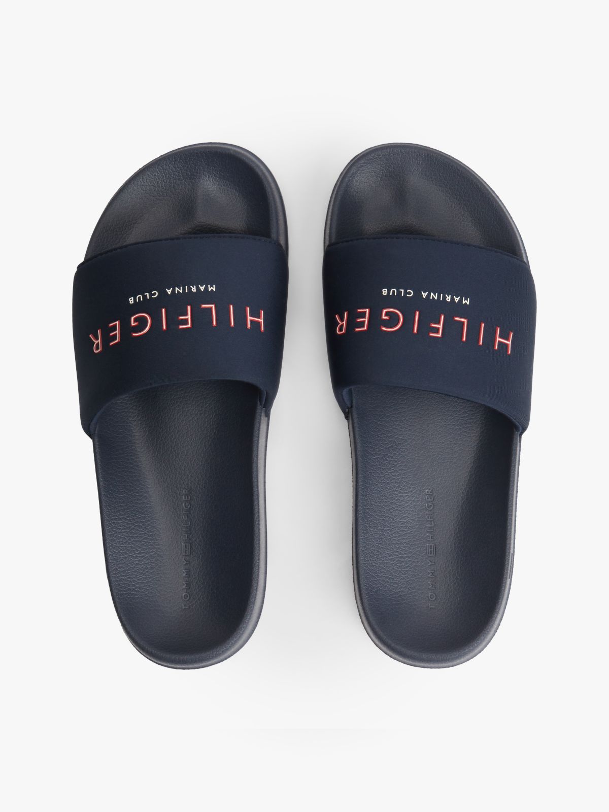 Logo Pool Slides — Blue