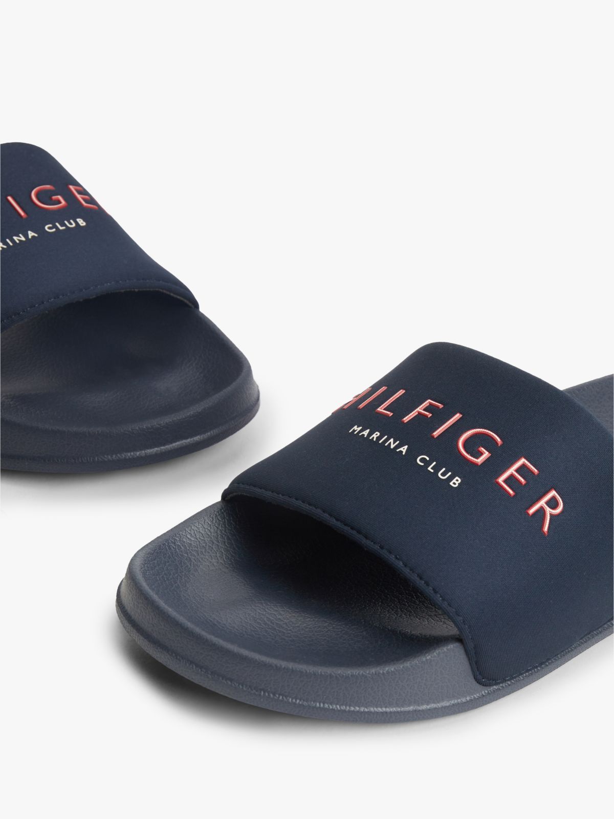 Logo Pool Slides — Blue