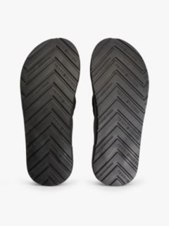 Contoured Footbed Flip-Flops — Black 5
