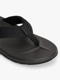Contoured Footbed Flip-Flops — Black 6
