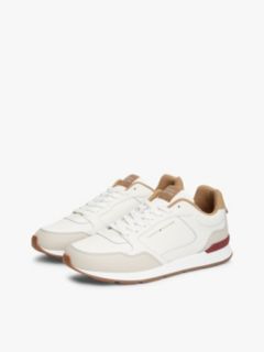 Logo Lightweight Trainers With Leather — Multi 2
