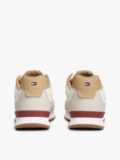 Logo Lightweight Trainers With Leather — Multi 4