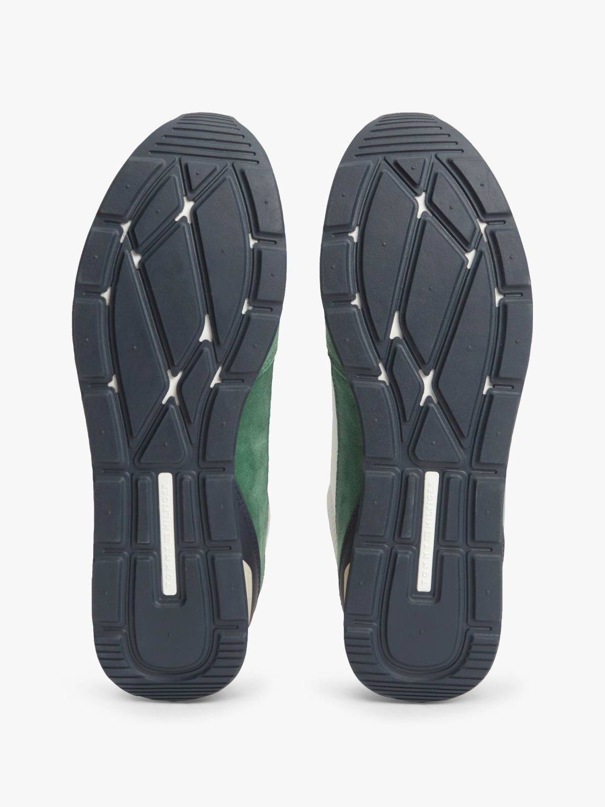 Suede Lightweight Mesh Trainers — Multi