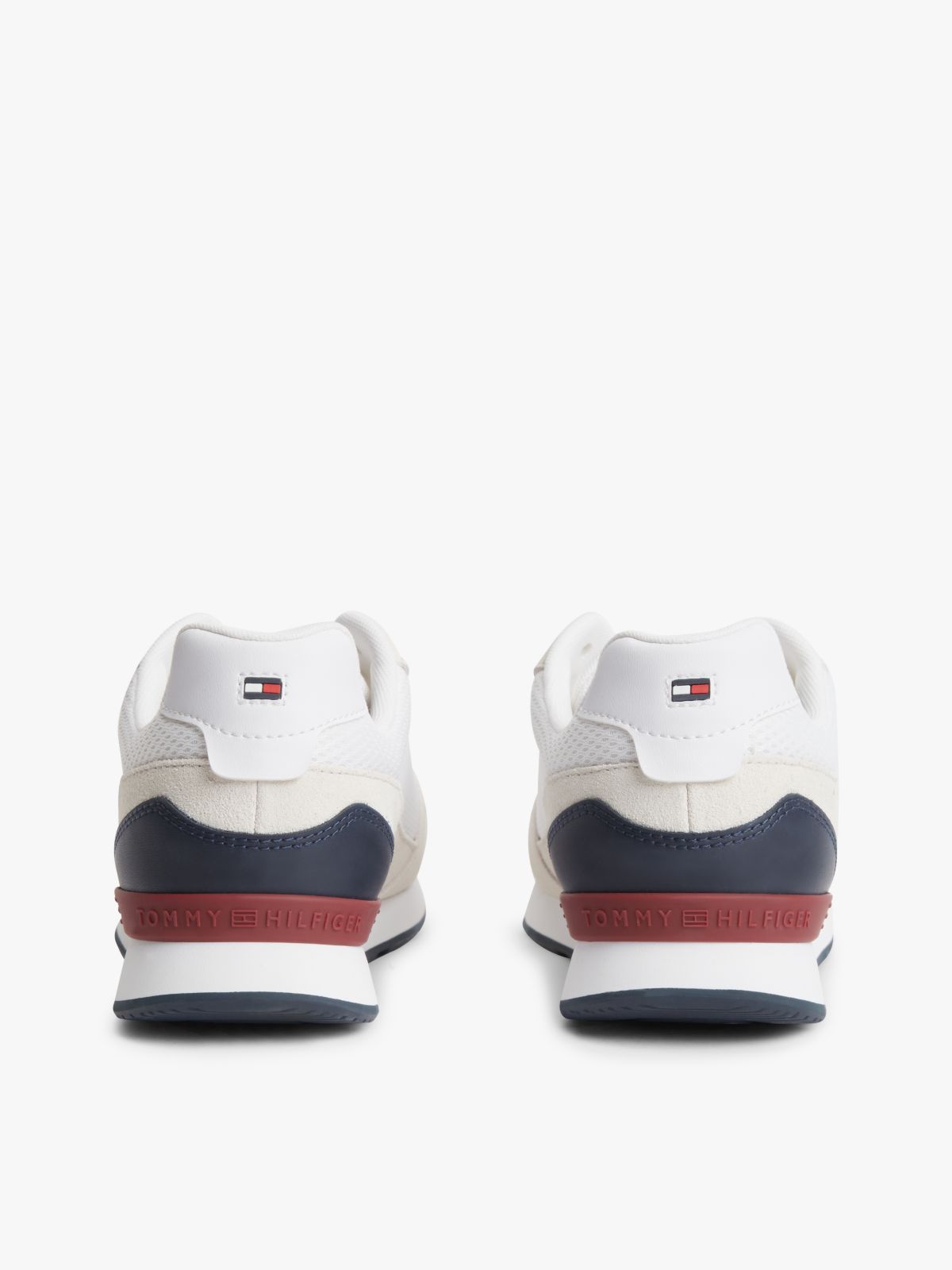 Suede Lightweight Mesh Trainers — Multi