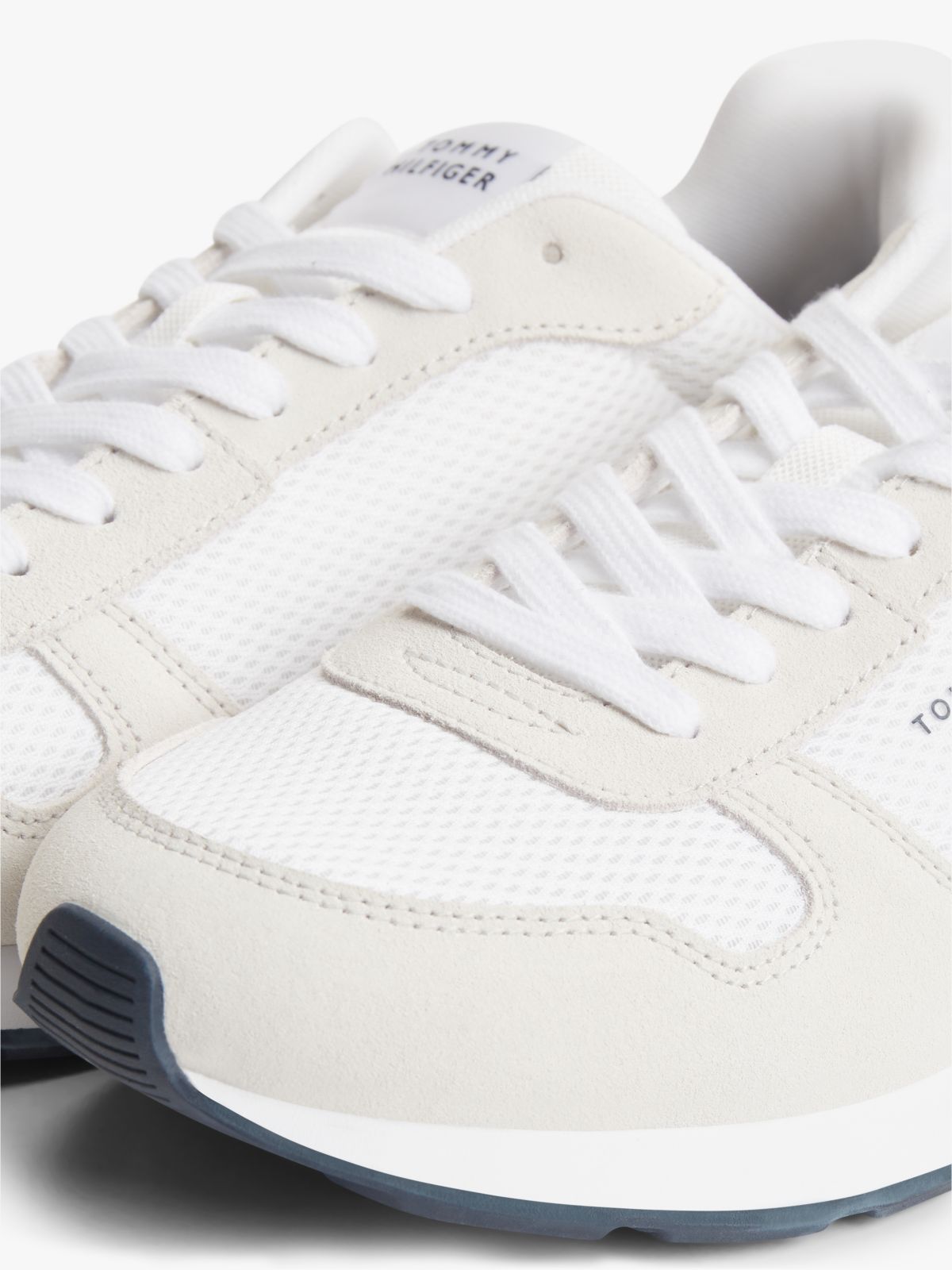 Suede Lightweight Mesh Trainers — Multi