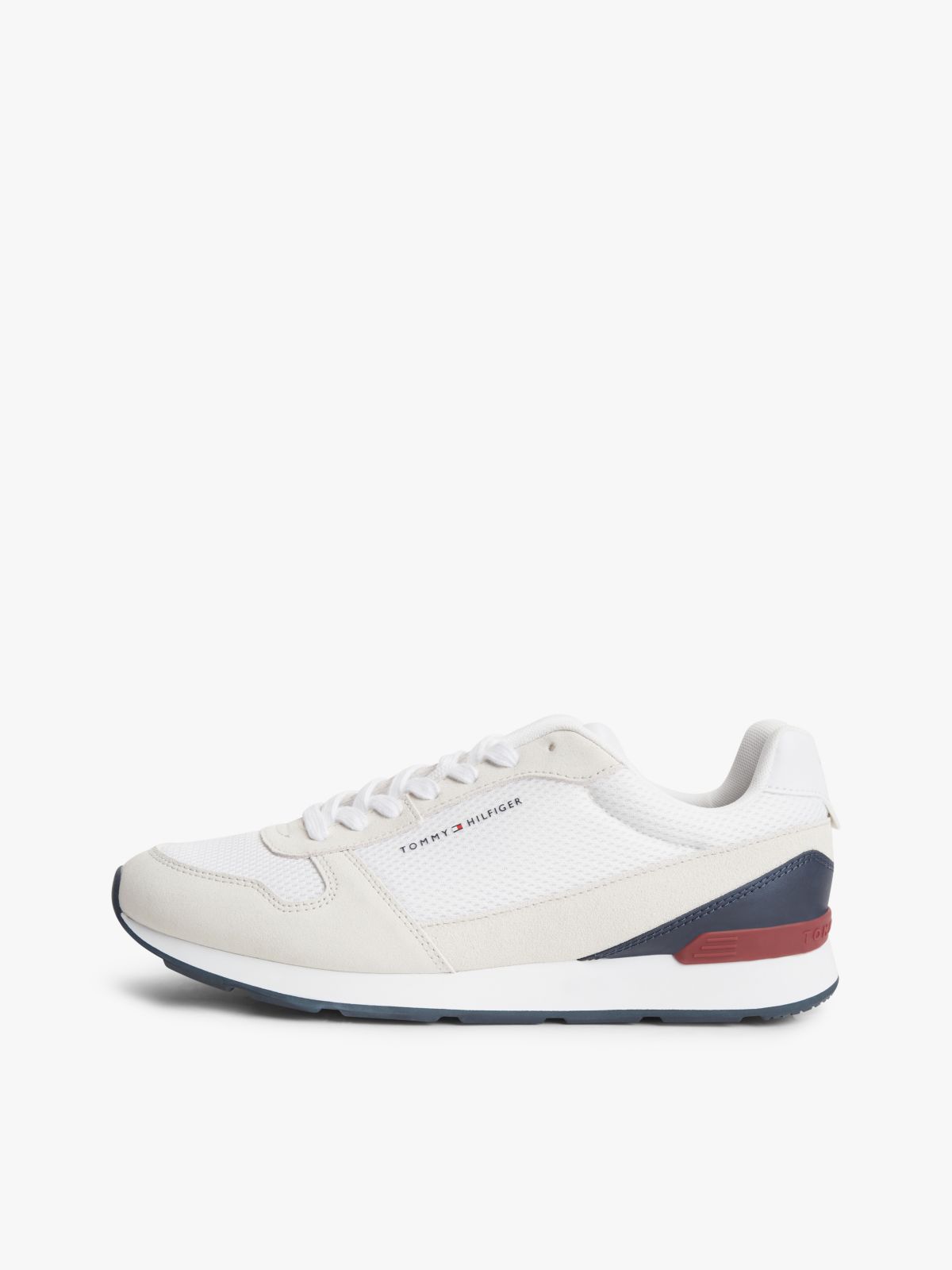 Suede Lightweight Mesh Trainers — Multi