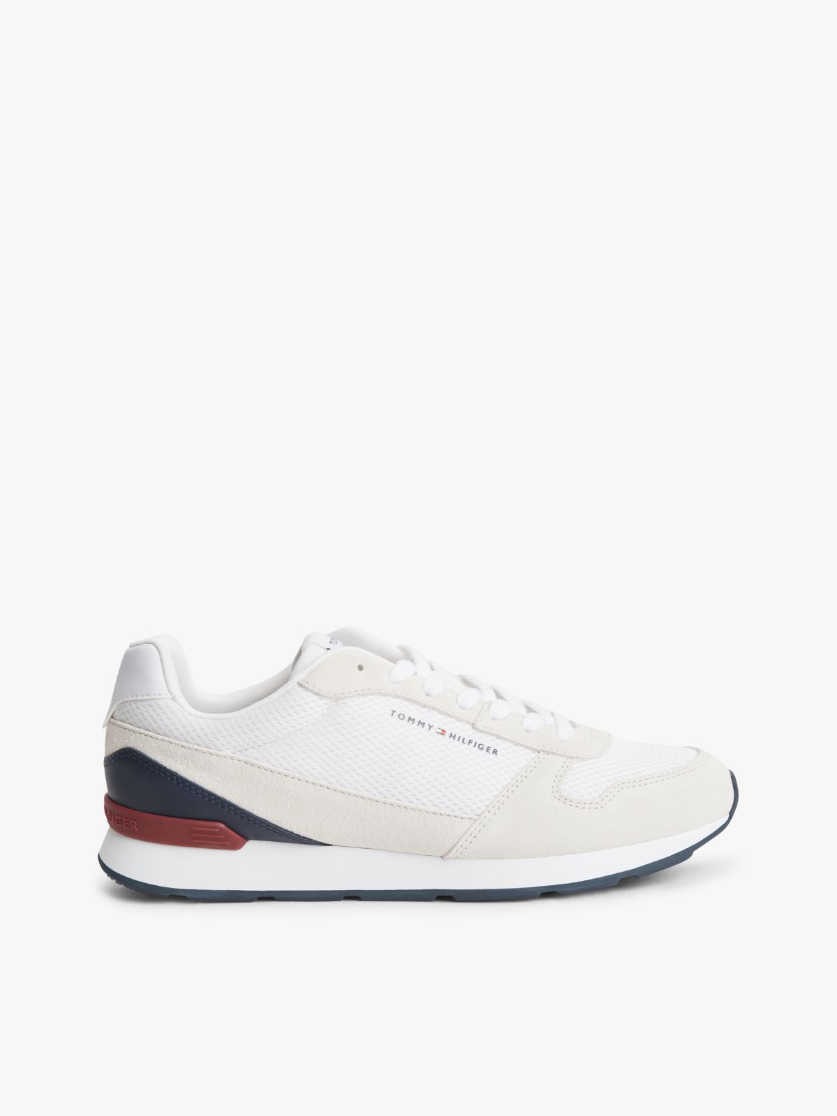 Suede Lightweight Mesh Trainers — Multi