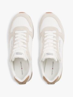 Suede Lightweight Mesh Trainers — Multi 3