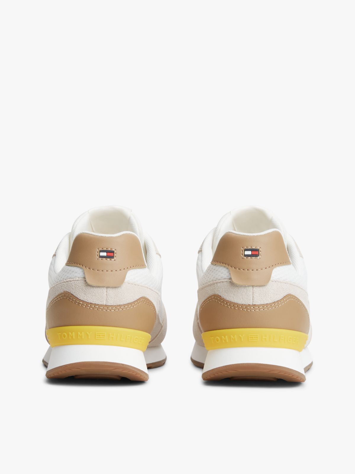 Suede Lightweight Mesh Trainers — Multi