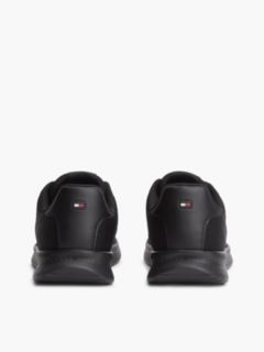 Lightweight Jacquard Knit Trainers — Black 4