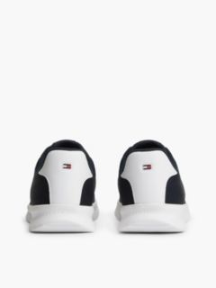 Lightweight Jacquard Knit Trainers — Blue 4