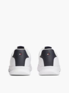 Lightweight Jacquard Knit Trainers — White 4