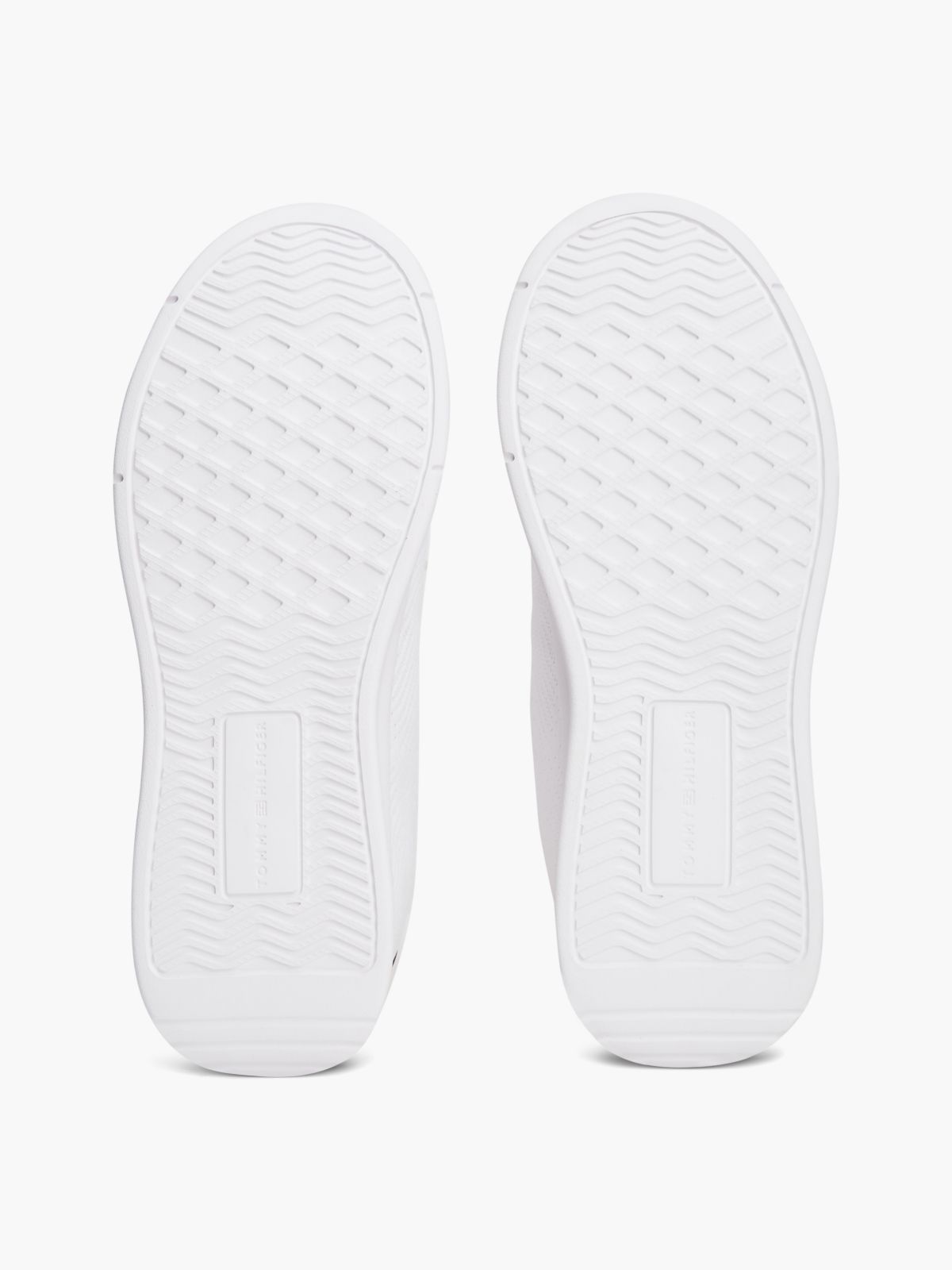 Lightweight Jacquard Knit Trainers — White