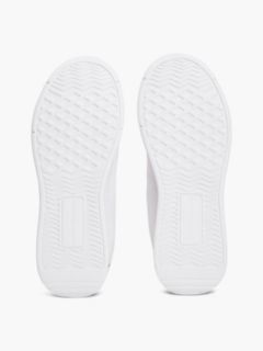 Lightweight Jacquard Knit Trainers — White 5