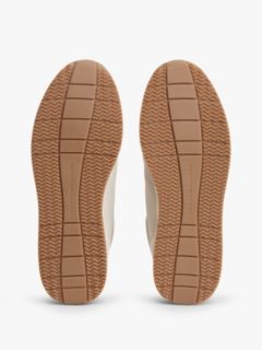 Suede Mixed Texture Trainers — Pink 5