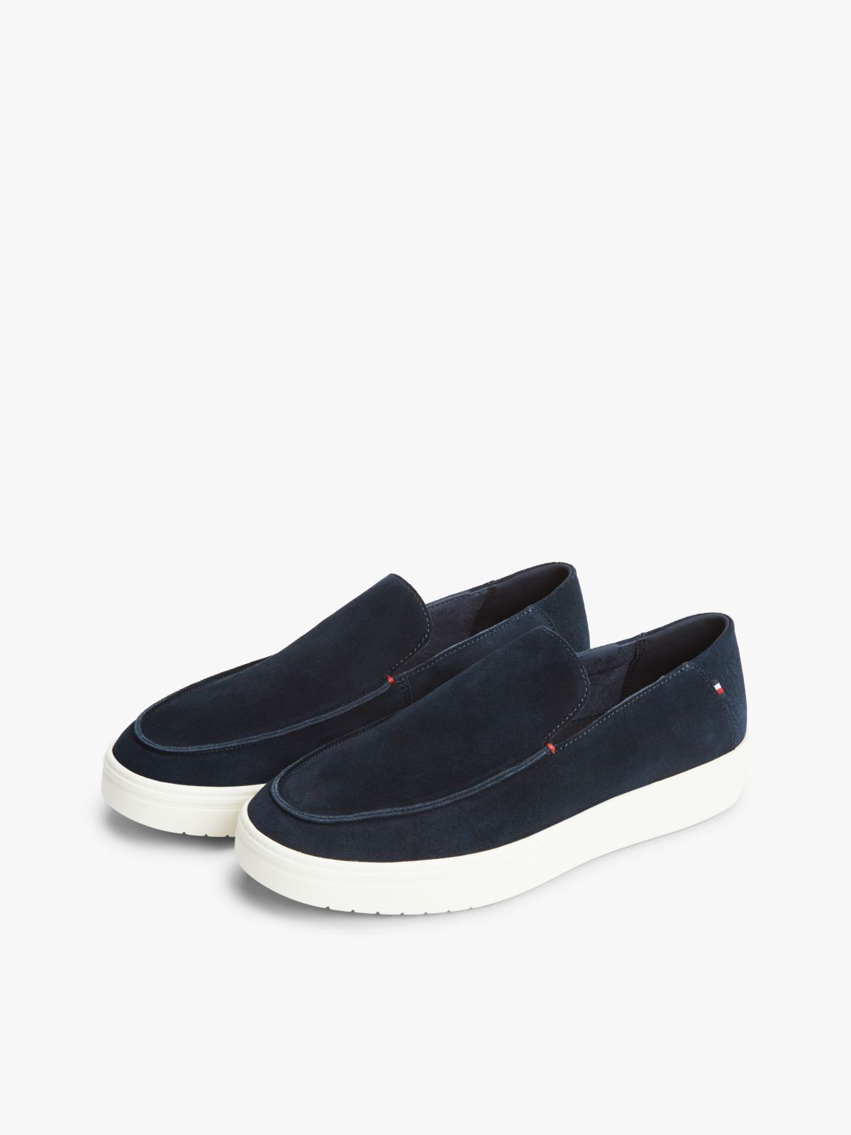 Lightweight Suede Loafers — Blue