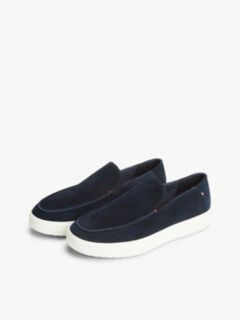 Lightweight Suede Loafers — Blue 2