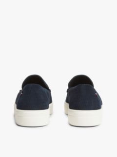 Lightweight Suede Loafers — Blue 4