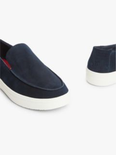 Lightweight Suede Loafers — Blue 6