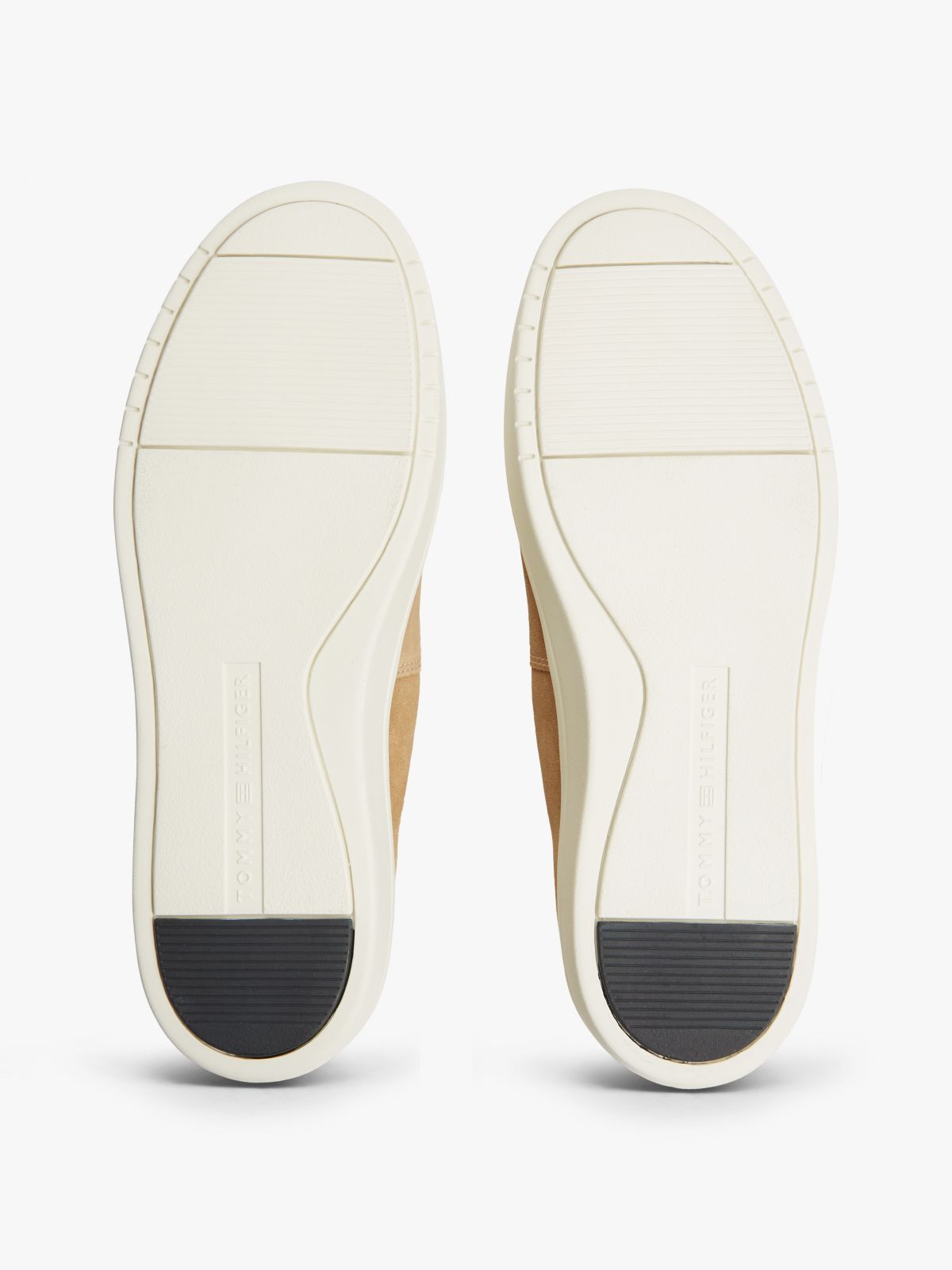 Lightweight Suede Loafers — Beige
