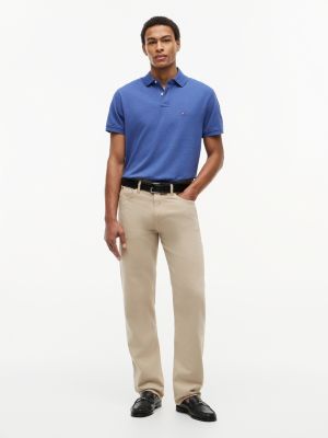 black leather debossed logo driver shoes for men tommy hilfiger