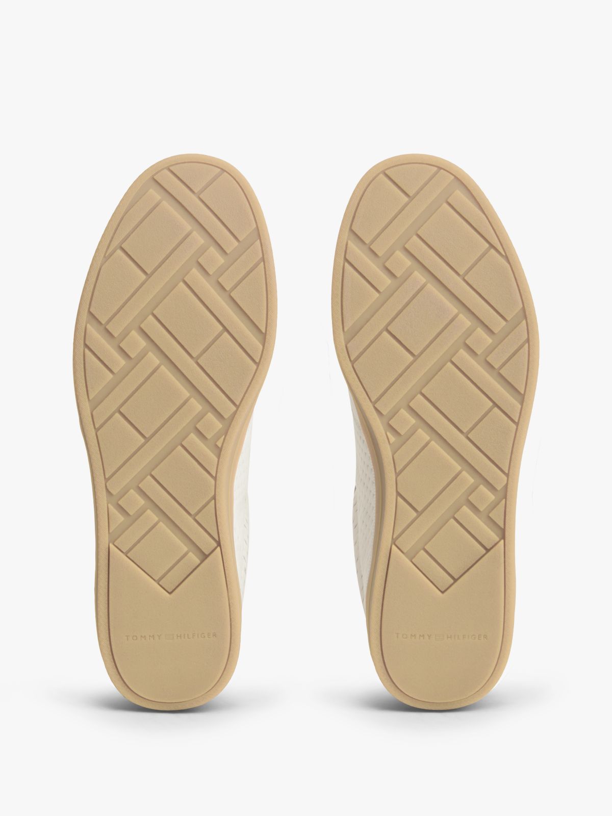 Luxe Cutout Leather Trainers — White