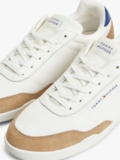 Mixed Texture Low Profile Cupsole Trainers — Multi 6