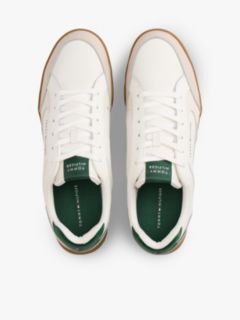 Low Profile Cupsole Trainers With Leather — Multi 3