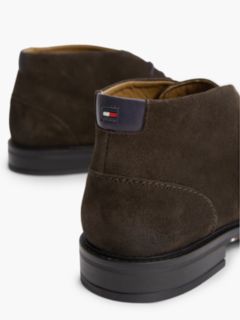 Suede Lace-Up Ankle Boots — Brown 6
